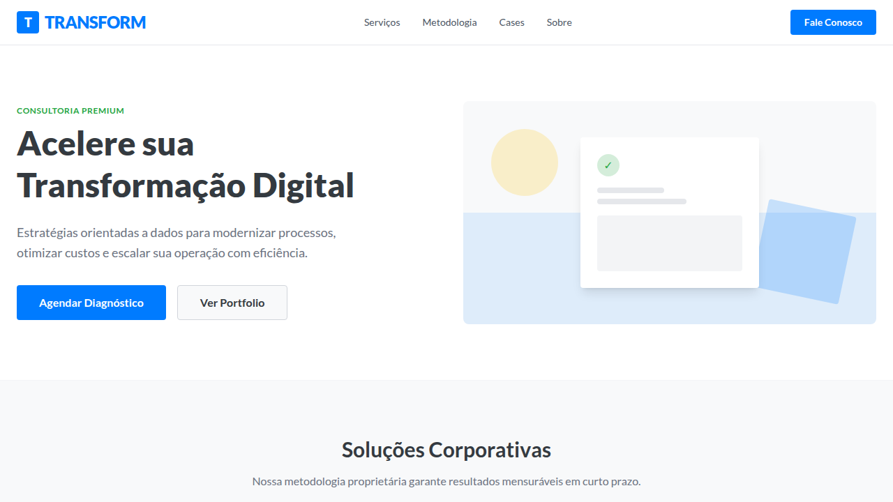 Flat Design Corporativo