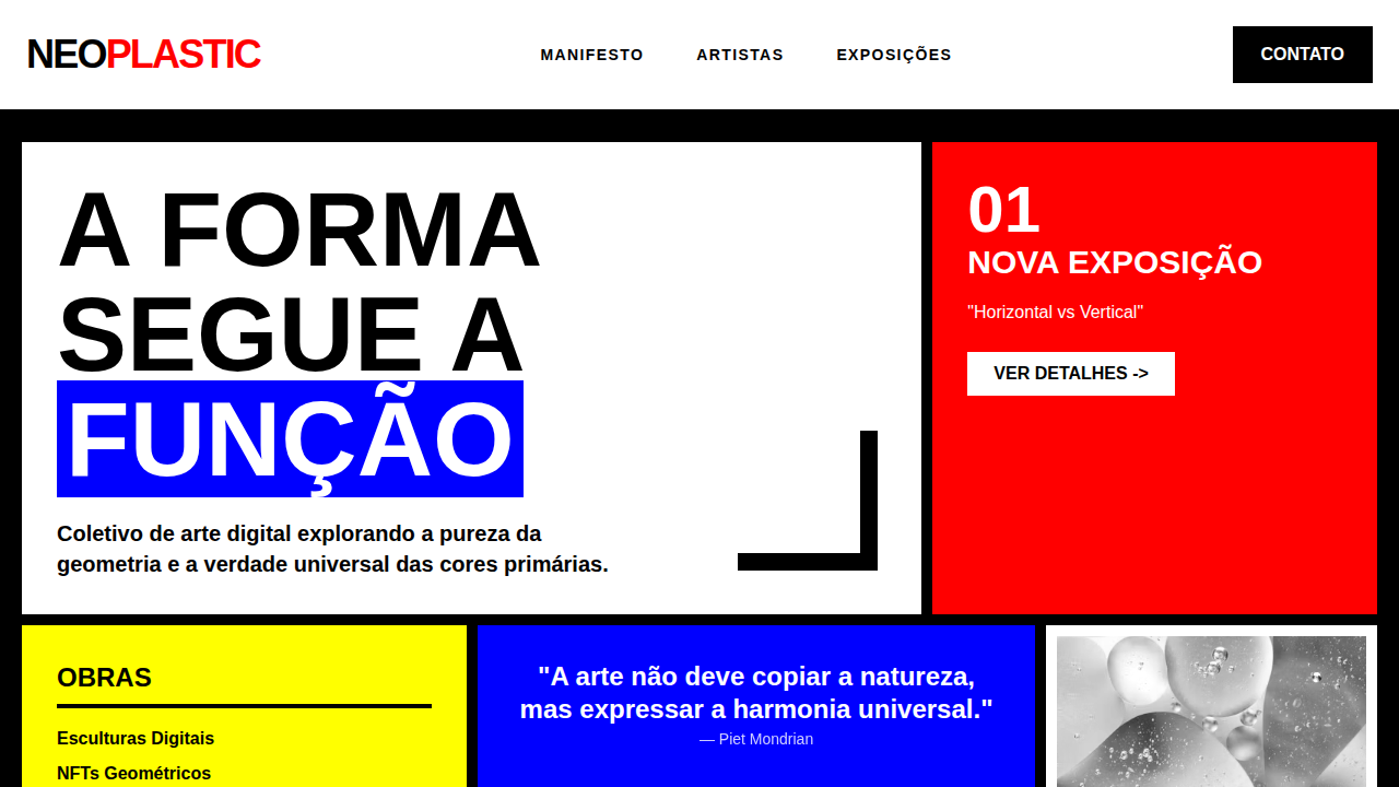 De Stijl Abstrato